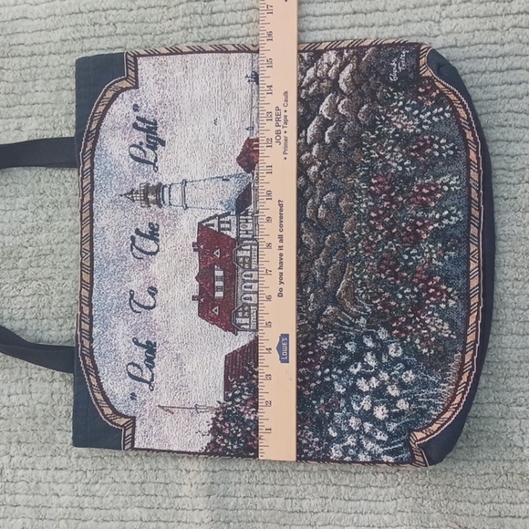 Lighthouse fabric tote bag - Picture 6 of 11